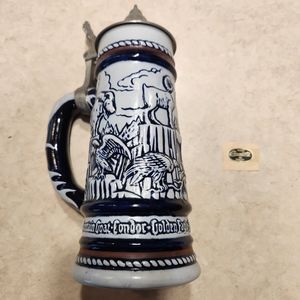 Vintage 1976 Avon Lidded Beer Stein